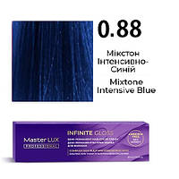 Master LUX Infinite Gloss Безаміачна демі-перманентна крем-фарба 0.88 Мiкстон Iнтенсивно-Синiй 60 мл