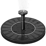 Фонтан на сонячній панелі 130 мм макс. висота до 60 см, фото 5