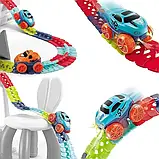 Автомобільна гоночна траса з машинкою Гнучкий гоночний трек з машинками Cheangeble Track 138 pcs, фото 3