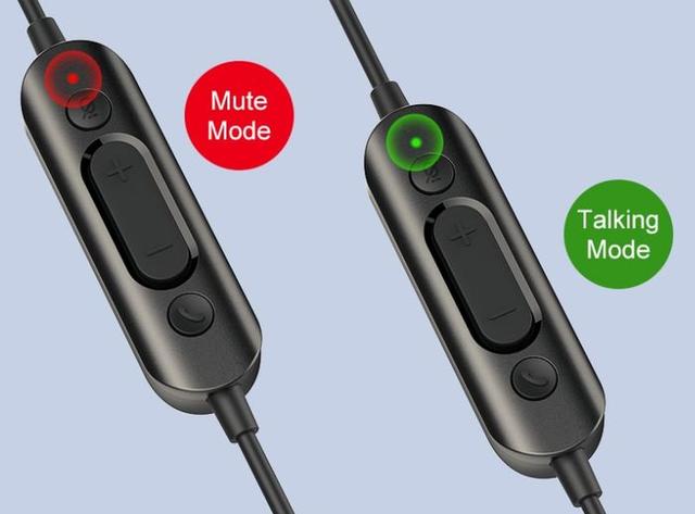 кнопки управления на кабеле гарнитуры