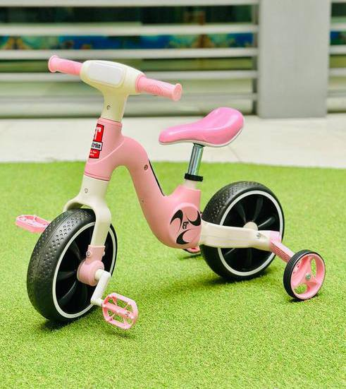 Велосипед-трансформер Best Trike BT-14680 українське озвучування, з'ємні педалі і допоміжні бокові колесика
