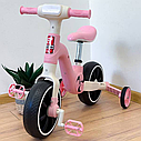 Велосипед-трансформер Best Trike BT-14680 українське озвучування, з'ємні педалі і допоміжні бокові колесика, фото 3