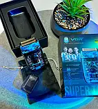Електробритва VGR V-352 шейвер, подвійне лезо, IPX5, LED Display, фото 3