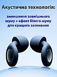 Беруші для сну від храпу біруші багаторазові з високим шумозаглушенням берушки у літак затички від шуму силіконові в маленькі вуха, фото 3