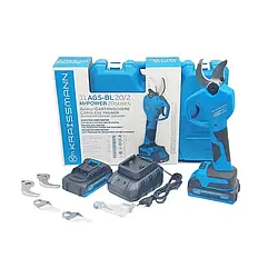 Акумуляторний секатор Kraissmann 31 AGS-BL 20/2