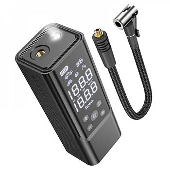 Автомобільний насос (автокомпресор) Hoco ZP7 5000 mAh Black