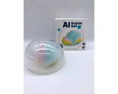 М'яка силіконова іграшка черепашка машинка в кулі All Bubble Ball, фото 1