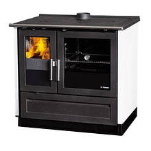 Піч з варильною поверхнею і духовкою Plamen 910 Glas, 9 кВт, біла