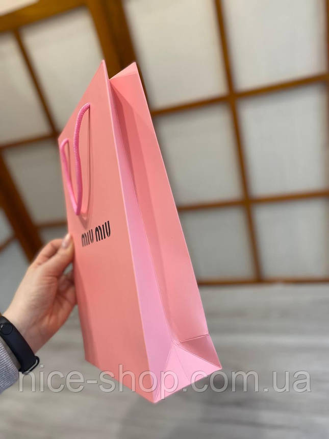 Подарунковий пакет MIU MIU mini, фото 3