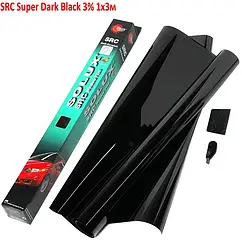 Тонувальна плівка SOLUX антицарапін Super Dark Black 3% 1.00 м PCG-1A SRC