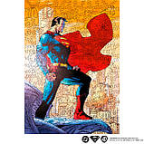 Фігурний дерев'яний пазл Woods Story Супермен Захисник Метрополіса XL, фото 2