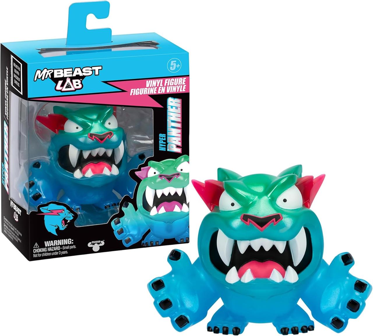Колекційна вінілова фігурка Гіпер Пантера MrBeast Lab - Hyper Panther, фото 1