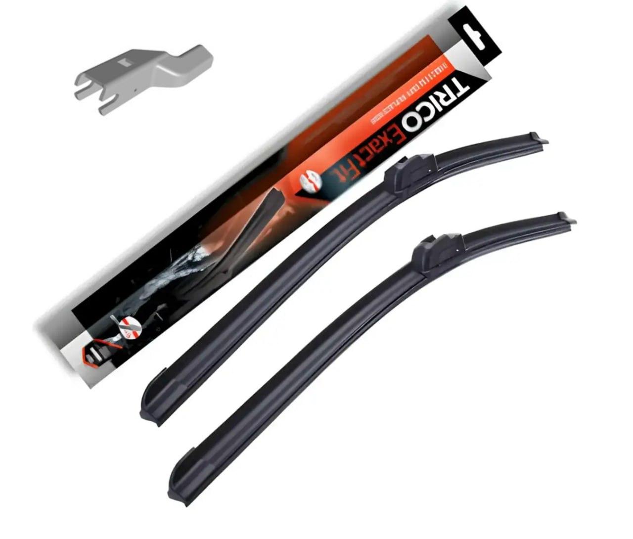 Двірники Trico для Jaguar E-Pace від 2017- р.в. 650/500 мм Комплект щіток склоочисника ExactFit безкаркасні 2 шт. передні