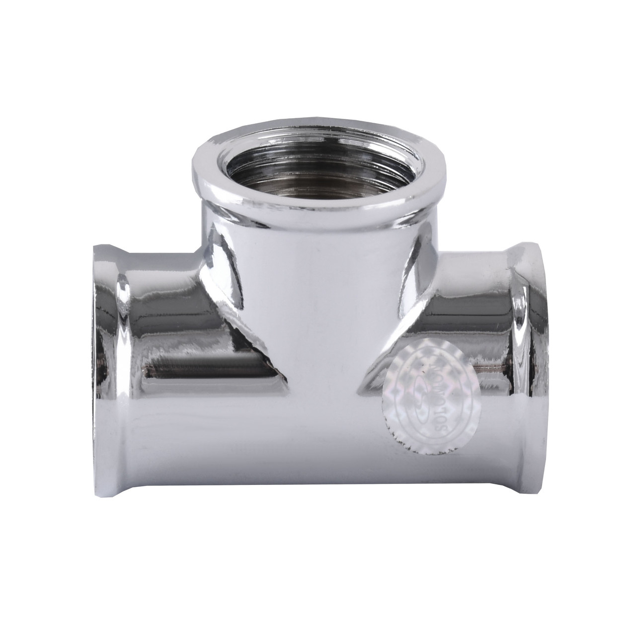 Трійник SOLOMON 1" ВВ хром 2202