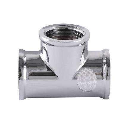 Трійник SOLOMON 1" ВВ хром 2202, фото 1