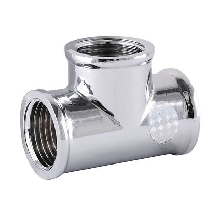 Трійник SOLOMON 1" ВВ хром 2202, фото 2