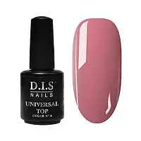 DIS Nails Топ кольоровий Universal Top No Wipe Color №6  для нігтів, 15мл
