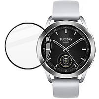 Безель для смарт годинника Xiaomi Watch S3/S4 PC Anti drop Bezel Ring Silver + захисна плівка, фото 9