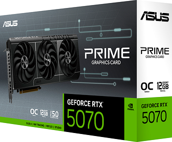 Відеокарта ASUS Prime GeForce RTX 5070 12 GB GDDR7 OC (PRIME-RTX5070-O12G)