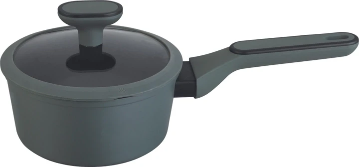 Ківш SNT ALUM зі скляною кришкою 1500 мл (9596-16), фото 1