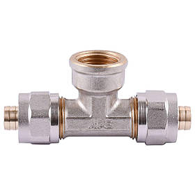 Трійник із внутрішньою різзю APE ITALY 732 L 16x1/2" x16