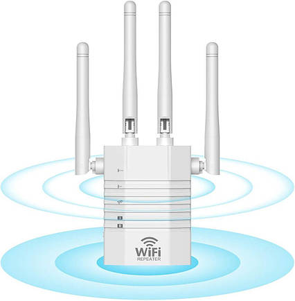 Репітер Getue WiFi Extender Підсилювач Wi-Fi з 2 портами, Amazon, Німеччина, фото 1