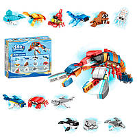 Конструктор для дітей Великий Лобстер 12 в 1 різнокольоровий