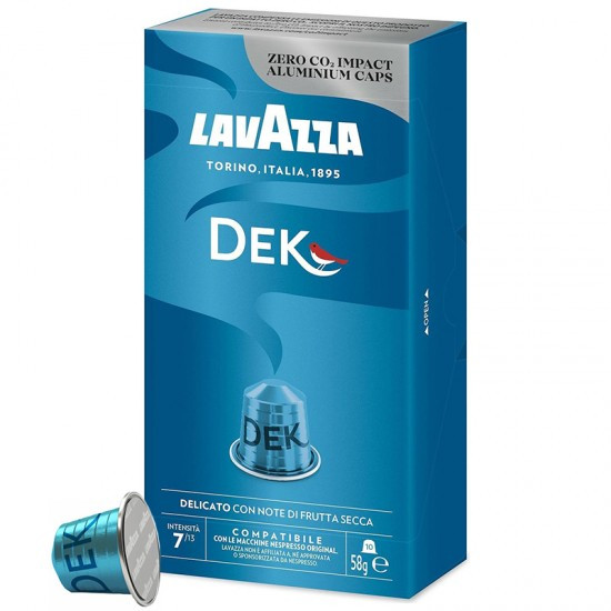 Nespresso капсули Lavazza Decaffeinato Maestro без кофеїну Італія Лавацца дек Неспрессо, фото 1