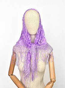 Хустка жіноча тонка ажурна гіпюрова Свято