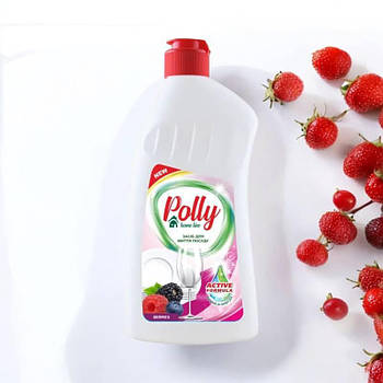 Засіб для миття посуду 500мл Polly Ягоди