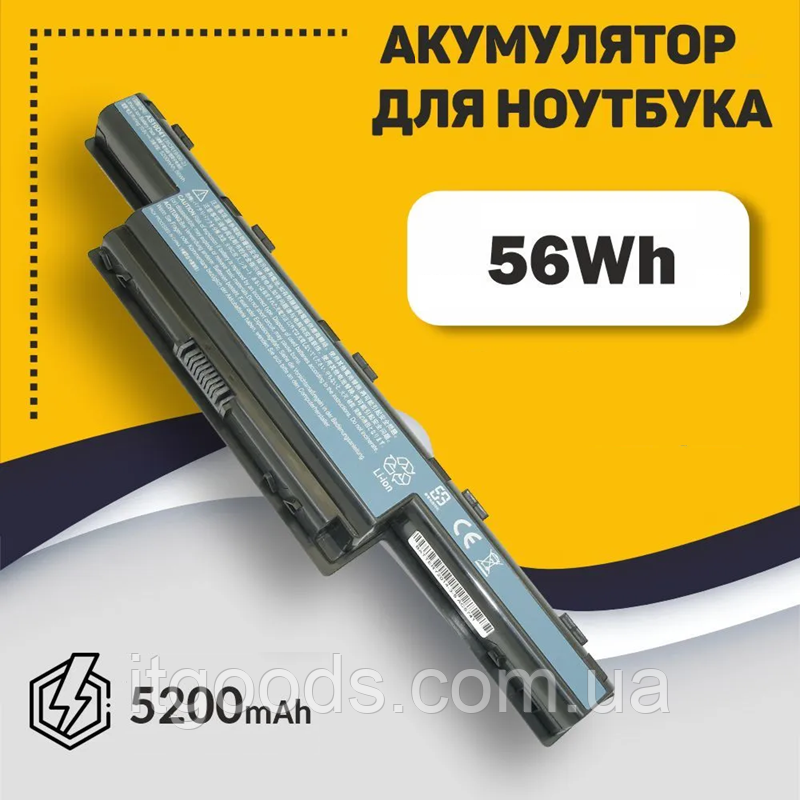 Акумулятор (АКБ / батарея) PACKARD BELL EASYNOTE LM81 TM83 TM82 AS10D5E AS10D7E AS10D81 ZQ3 AS10G3E AS10D41