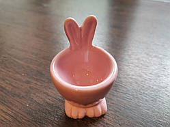 Підставка для яйця Кролик колір рожевий