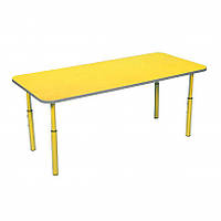 Стіл дитячий прямокутний регульований  ростова група № 1-3