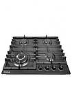 Варильна поверхня газова BORGIO DR 6342-15 Black Matt Enameled, фото 3