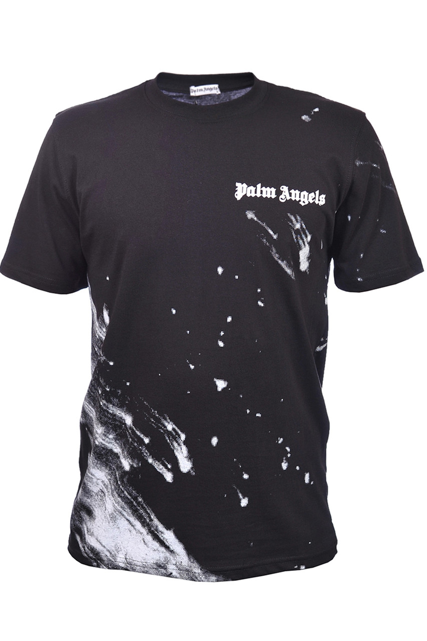Футболка чоловіча Palm Angels 25-486 чорна