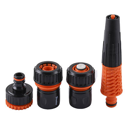 ECO-PWB5500-34 BLACK LINE, комплект із 4 елементів для поливання на шланг 3/4| bradas Польща, фото 3