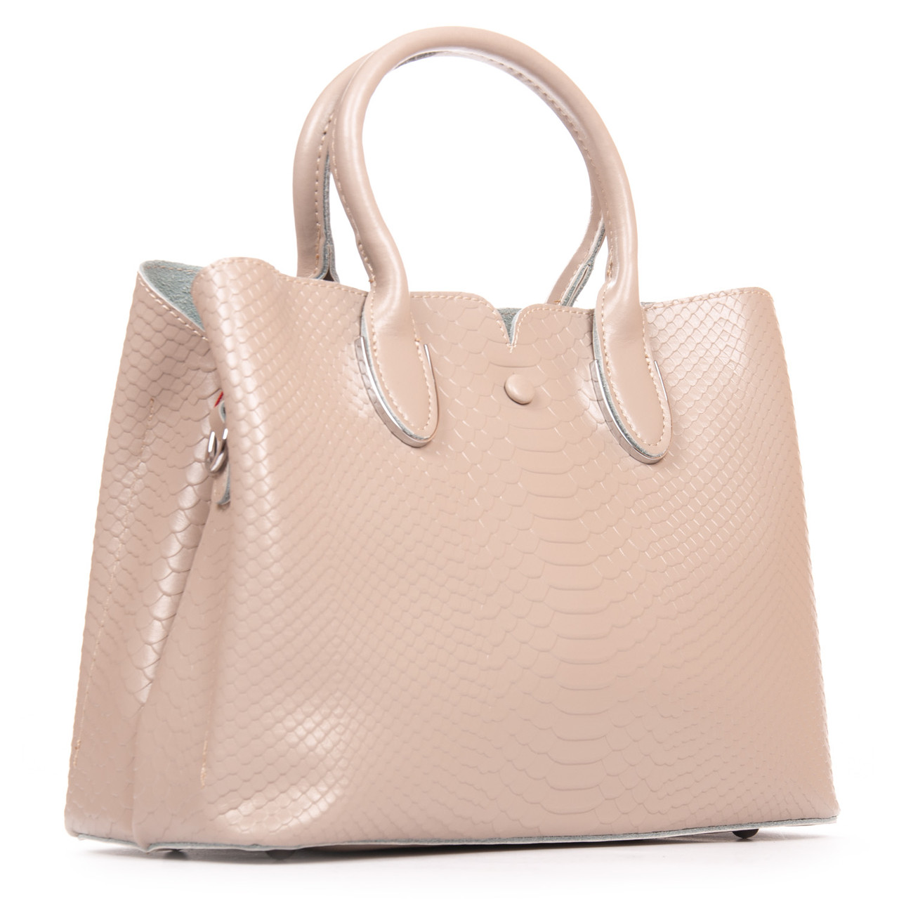 Жіноча шкіряна сумка  8637 beige .Купити жіночі сумки гуртом і в роздріб із натуральної шкіри в Україні