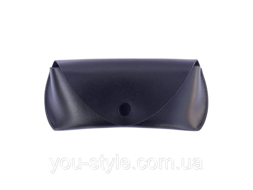 Шкіряний футляр для окулярів Sombra чорний