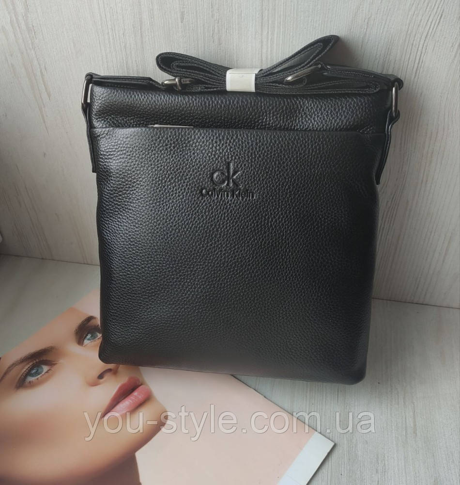 Чоловічі сумки месенджер Calvin Klein black, фото 1