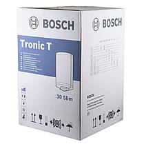 Водонагрівач Bosch Tronic 2000 TR 2000 T 30 SB / 30 л, 1500 W, Slim, фото 3