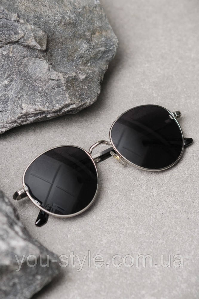 Сонцезахисні поляризаційні окуляри Without Pilot silver