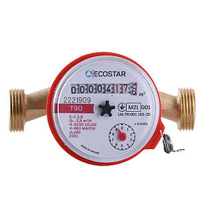 Лічильник гарячої води ECOSTAR DN15 1/2| L110 E-C 2,5, фото 3