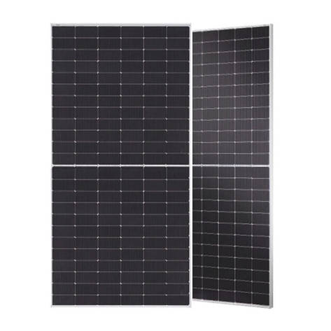 Сонячна монокристалічна панель Tongwei TWMND-72HD590 Silver Frame Bifacial, фото 1