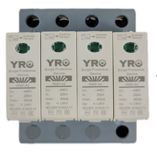 Обмежувач перенапруги YRO SP-A12 (4P)
