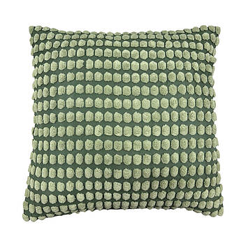 Наволочка IKEA SVARTPOPPEL (ІКЕА СВАРТПОПЕЛЬ). 00543016. Сіро-зелена