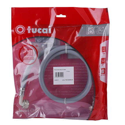 Шланг затоки для пральної машини TUCAI 1.5м TAQ-LAV-H3/4| Латунь 205478, фото 1