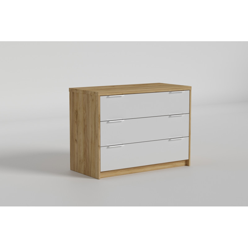 Комод Аура №1 ДСП кришка 32 мм 100х48х73,3 см (Luxe Studio TM)