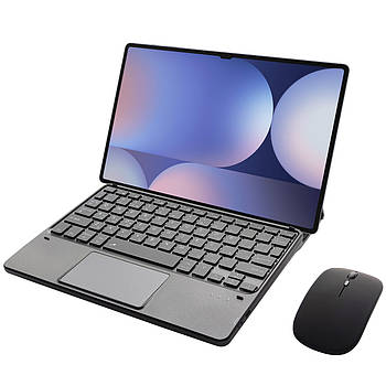 Клавіатура-підставка бездротова Smart Keyboard + Мишка для Samsung Galaxy Tab S10 Plus Ukr+Eng Black