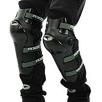 Комплект захисту AXO M-4575 (коліно, гомілка, передпліччя, лікоть) чорний Код M-4575, фото 4