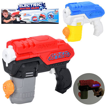 Водяний автомат зі світлом, 2 кольори, на батарейках, в упаковці (M80000B)